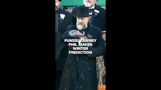 What did the groundhog see? Punxsutawney Phil’s winter prediction is in