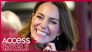 Kate Middleton Reacts To Fashion Question At Royal Event