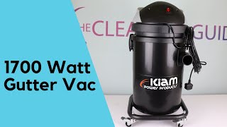 Kiam 1700 Watt 37 Litre Cyclone Gutter Vacuum