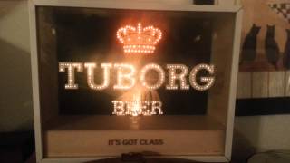 Ebay Listing: Tuborg Beer Sign