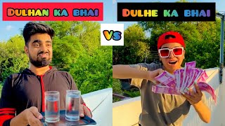 Bride’s Brother vs Groom’s Brother ~ Indian wedding 😂 ~ @Priyal_Kukreja  ~ Dushyant Kukreja #shorts