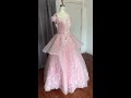 cg77 puffy pink debutante dresses