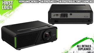 ViewSonic New X1-4K Pro and X2-4K Pro Projectors Launched - Explained All Spec, Features And More