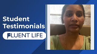 Fluent life trainer helped me in building my confidence | Review by Laxmi