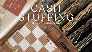 Cash Envelope Stuffing | $1500 Into Bills + Sinking Funds | Oct. No°5