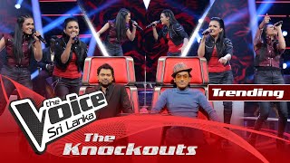 Tiney \u0026 Nawanjana | Sriya Manamath (ශ්‍රියා මනමත්වී) | The Knockouts | The Voice Sri Lanka