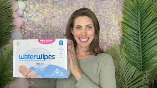 WaterWipes Plastic-Free Original-baby Wipes Review - Baby Registry Must Have