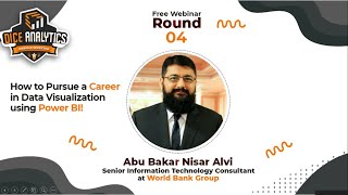 Webinar 4: How to pursue a career in Data Visualization using Microsoft Power BI