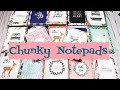 Craft Fair Idea #8:  Chunky Notepads | Using Dollar Tree notepads | 2018