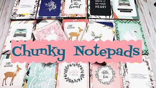 Craft Fair Idea #8:  Chunky Notepads | Using Dollar Tree notepads | 2018
