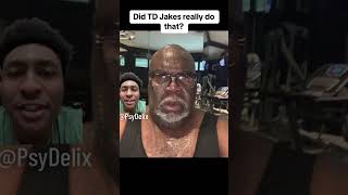 TD Jakes exposed. #tdjakes #diddy #cassie #exposed #funny #comedy #facts #church #movie #preacher