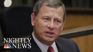 Chief Justice Roberts Challenges Trump For ‘Obama Judge’ Comment In Rare Rebuke | NBC Nightly News