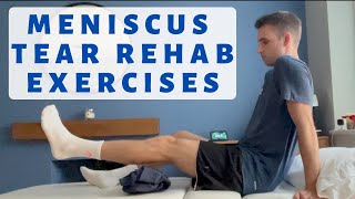 Meniscus Tear Recovery workout