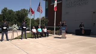 End of Watch Ceremony for Officer Charles R. Paul 9-10-24