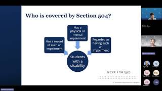 Section 504 Fall Training