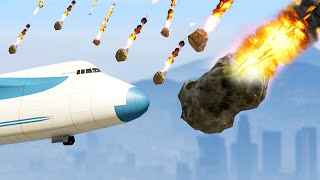 METEORITE DISASTER MOD! (GTA 5 Mods Funny Moments)