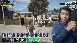 Aku Membeli Rumah Baru Seharga 5000$ - Storage Hunter Simulator Indonesia Part 5