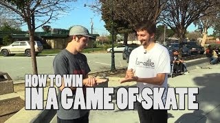 HOW TO WIN IN A GAME OF SKATE THE EASIEST WAY TUTORIAL