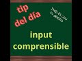 Tip del día: input comprensible