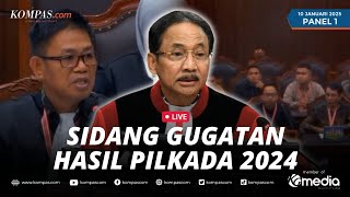 🔴LIVE - MK Gelar Sidang Gugatan Hasil Pilkada Gubernur, Bupati dan Walikota | Panel 1