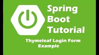 Spring Boot + Thymeleaf Login Form Example | Java Inspires
