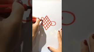 Chinese New Year, let’s draw a super simple Chinese knot Douyin assistant