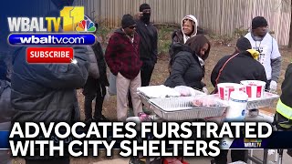 Advocates, residents frustrated with city shelters