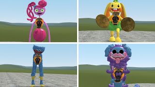 ENTERING ALL POPPY PLAYTIME CHARACTERS In Garry's Mod! (Mommy Long Legs, Huggy Wuggy, Bunzo Bunny)