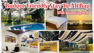 Budget Friendly Villa in Alibag with swimming pool | Just 5 Min Away from beach |Kihim beach,Alibag