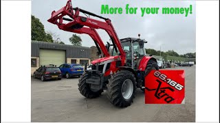 We take a look at the new Massey Ferguson 6S.165 Xtra loader tractor