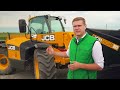 Обзор погрузчика jcb 531 70 agri