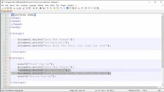 JavaScript Tutorial - 4 - Alerts - PopUp Boxes in JS