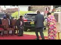 watch tanzanian president john magufuli personally collect offerings sadaka during a church service.