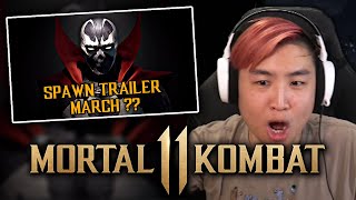 Mortal Kombat 11 - SPAWN Trailer Release Date Revealed!! [REACTION]