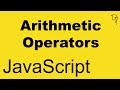JavaScript - Arithmetic Operators #08