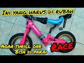 Tips Pushbike | Custom seatpost thrill one pushbike agar enak buat Race