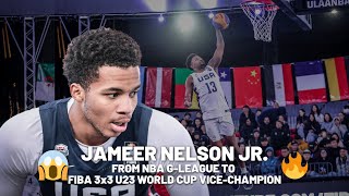 Jameer Nelson Jr. 🇺🇸 From NBA G League to FIBA 3x3 U23 World Cup 2024 Vice-Champion 🔥