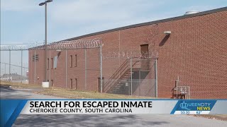 Deputies searching for escaped Cherokee County Detention Center inmate with York County ties