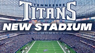 Tennessee Titans New NFL Stadium First Look