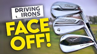 ULTIMATE DRIVING IRON FACE OFF | Mizuno MP20 HMB vs Titleist U500 vs TaylorMade UDI | Build My Bag