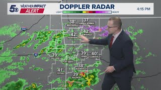 Latest Weather | Cold rain ushers in the evening