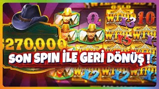 SLOT OYUNLARI WILD WEST GOLD | SON SPIN İLE GERİ DÖNÜŞ #slotoyunları #casino #slots