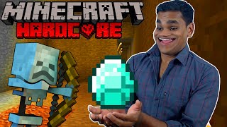 Getting Diamonds in Minecraft Hardcore 💀 #2