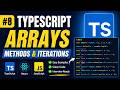 #8  Typescript  arrays methods  and iterations #typescript  #react #javascript #webdevelopment