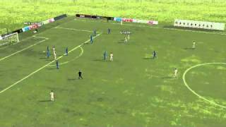 Leeds 2 - 0 Leeds Reserves - Max Gradel Freekick - Football Manager 2011