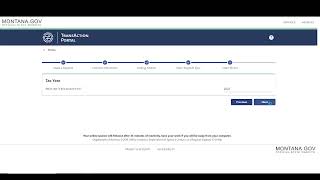 PAYING MONTANA STATE INCOME TAXES