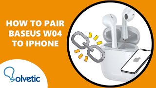 🔗 How to Connect Baseus W04 Headphones | Pair iPhone ✔️ How to Use Baseus W04