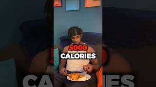 I ate 5000 calories everyday for a week as a skinny guy #bulking #bulkingchallenge #skinnyguys