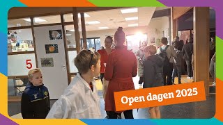 Sfeerimpressie van de Open dagen van rsg de Borgen 2025