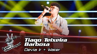 Tiago Teixeira Barbosa - "Devia ir + Water" | Prova Cega | The Voice Portugal